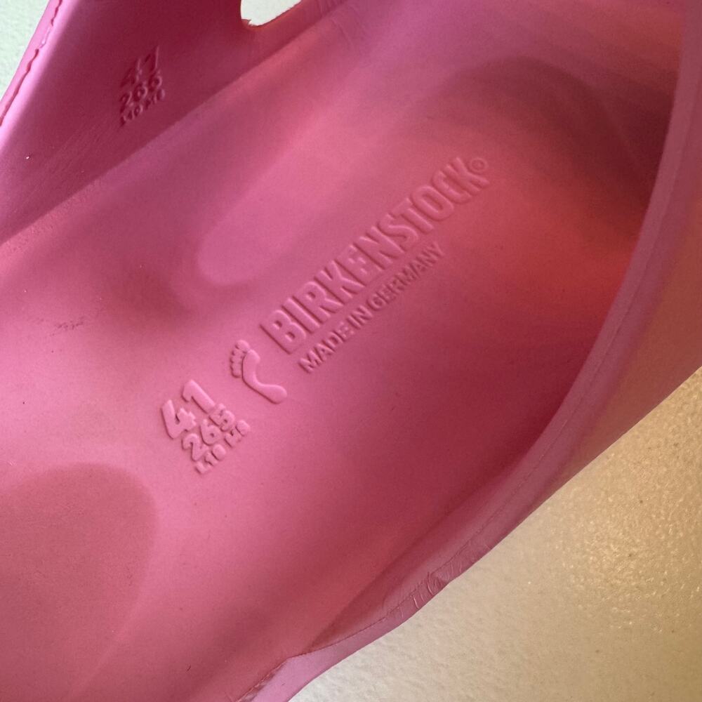 Birkenstock Arizona Essentials EVA Candy Pink Women Sandals Size 10 EU 41 - Picture 3 of 6